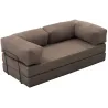Canapé chauffeuse 3 places en chenille Comfort