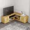 Meuble TV d'angle en aggloméré Rosa