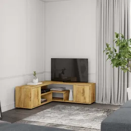 Meuble TV d'angle en aggloméré Rosa