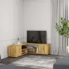 Meuble TV d'angle en aggloméré Rosa