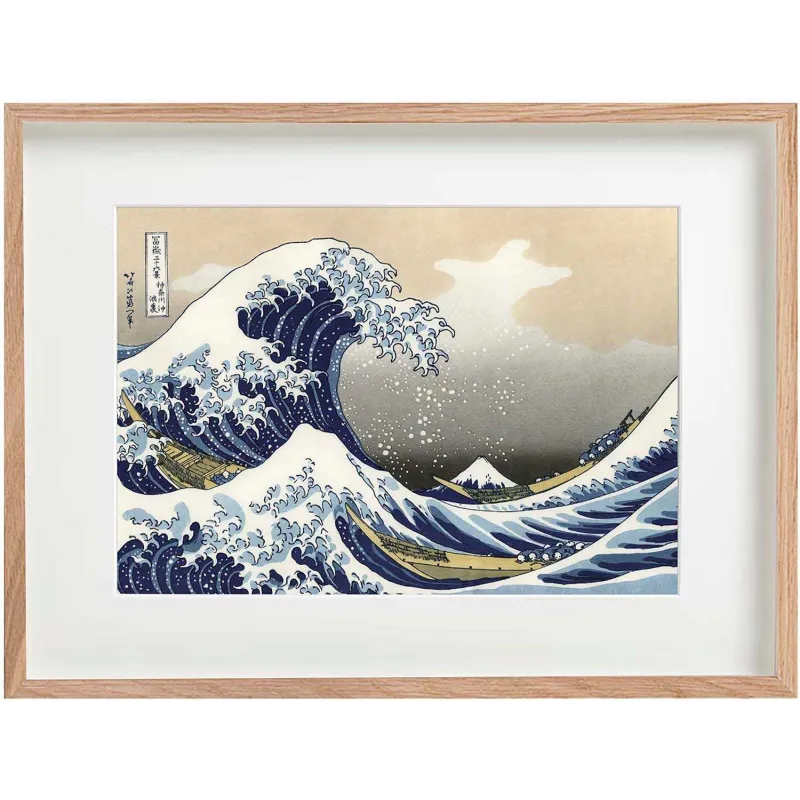Décoration murale Vagues 30 x 40 cm