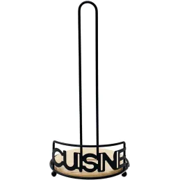 Support essuie-tout en métal Cuisine 15 x 31 cm