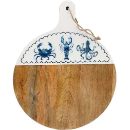 Planche apéro en bois de manguier Mer