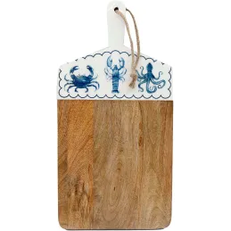 Planche apéro en bois de manguier Mer