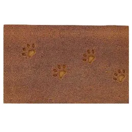 Paillasson en fibres de coco 60 x 40 cm Paw (Lot de 2)