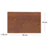 Paillasson en fibres de coco 60 x 40 cm Paw (Lot de 2)