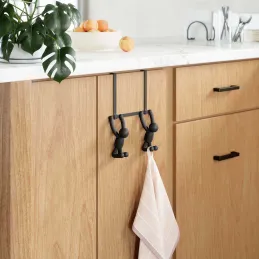 Patère double de porte Buddy