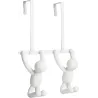 Patère double de porte Buddy