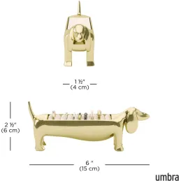 Porte-bagues en zinc en forme d'animaux