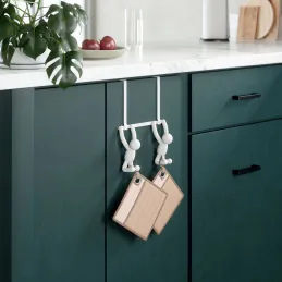 Patère double de porte Buddy