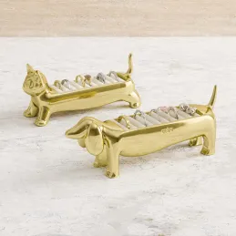 Porte-bagues en zinc en forme d'animaux