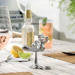 Ouvre-bouteille en zinc Rodeo
