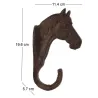 Crochet en fonte Cheval
