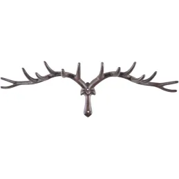 Porte manteau en fonte Cerf