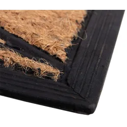 Paillasson en caoutchouc et fibres de coco Abeille