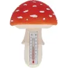 Thermomètre en résine Amanite