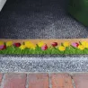 Paillasson en fibre de coco 75 x 25 cm Tulipes