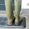 Tapis en caoutchouc dépose chaussures