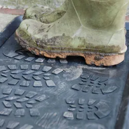 Tapis en caoutchouc dépose chaussures