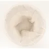 Coffres à linge en osier  naturel et coton