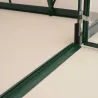 Serre de jardin en aluminium vert et polycarbonate Balance