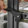 Serre de jardin en aluminium gris et polycarbonate Balance