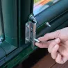 Serre de jardin en aluminium vert et polycarbonate Grand Gardener