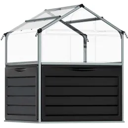 Mini-serre de jardin en aluminium et polycarbonate Plant-Inn