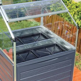Mini-serre de jardin en aluminium et polycarbonate Plant-Inn