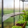 Kit d'étagère en polypropylène pour serre de jardin (Lot de 2)