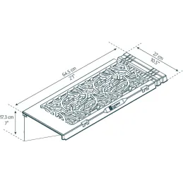 Kit d'étagère en polypropylène pour serre de jardin (Lot de 2)