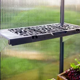 Kit d'étagère originale en polypropylène pour serre de jardin