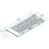 Kit d'étagère originale en polypropylène pour serre de jardin