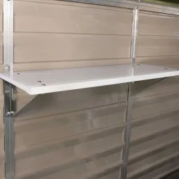 Kit d'étagères pour abri de jardin Skylight et Rubicon