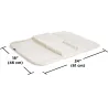Tapis de séchage vaisselle pliable Udry