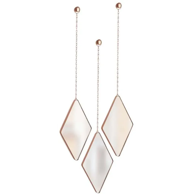 Miroir design suspendu Dima (Lot de 3)