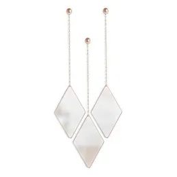 Miroir design suspendu Dima (Lot de 3)