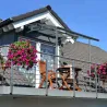 Abri terrasse auvent en aluminium et polycarbonate Vega