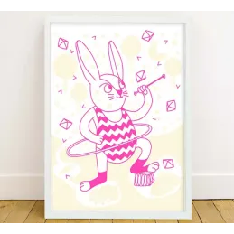 Poster phosphorescent 30 x 40 cm