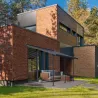 Pergola à adosser en aluminium gris et polycarbonate Sierra