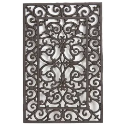 Paillasson de jardin en fonte