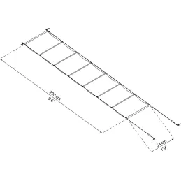 Stores de toit effet lin pour pergola