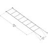 Stores de toit effet lin pour pergola