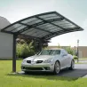Carport en aluminium et polycarbonate Arizona Wave