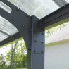 Carport en aluminium et polycarbonate Arizona Wave