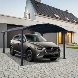 Carport en aluminium et polycarbonate Arcadia