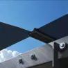 Carport en aluminium et polycarbonate Arcadia