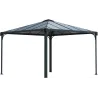 Tonnelle de jardin en aluminium et polycarbonate Palermo
