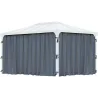 Rideaux pour tonnelles de jardin rectangulaires Martinique 4.3 m