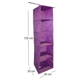 Organisateur de penderie en pvc 5 cases will b
